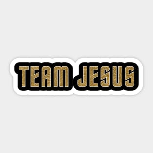 TEAM JESUS Sticker